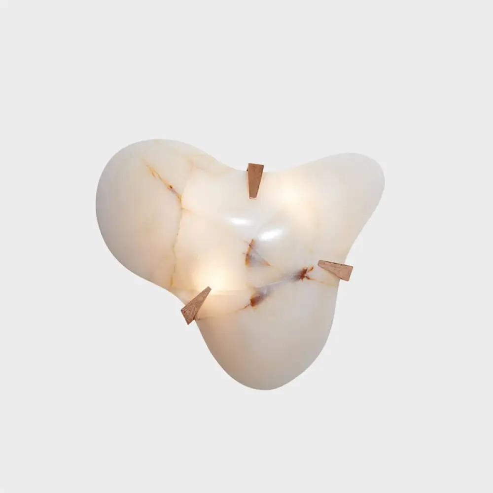 Organic Alabaster Cloud Sconce - Image 3
