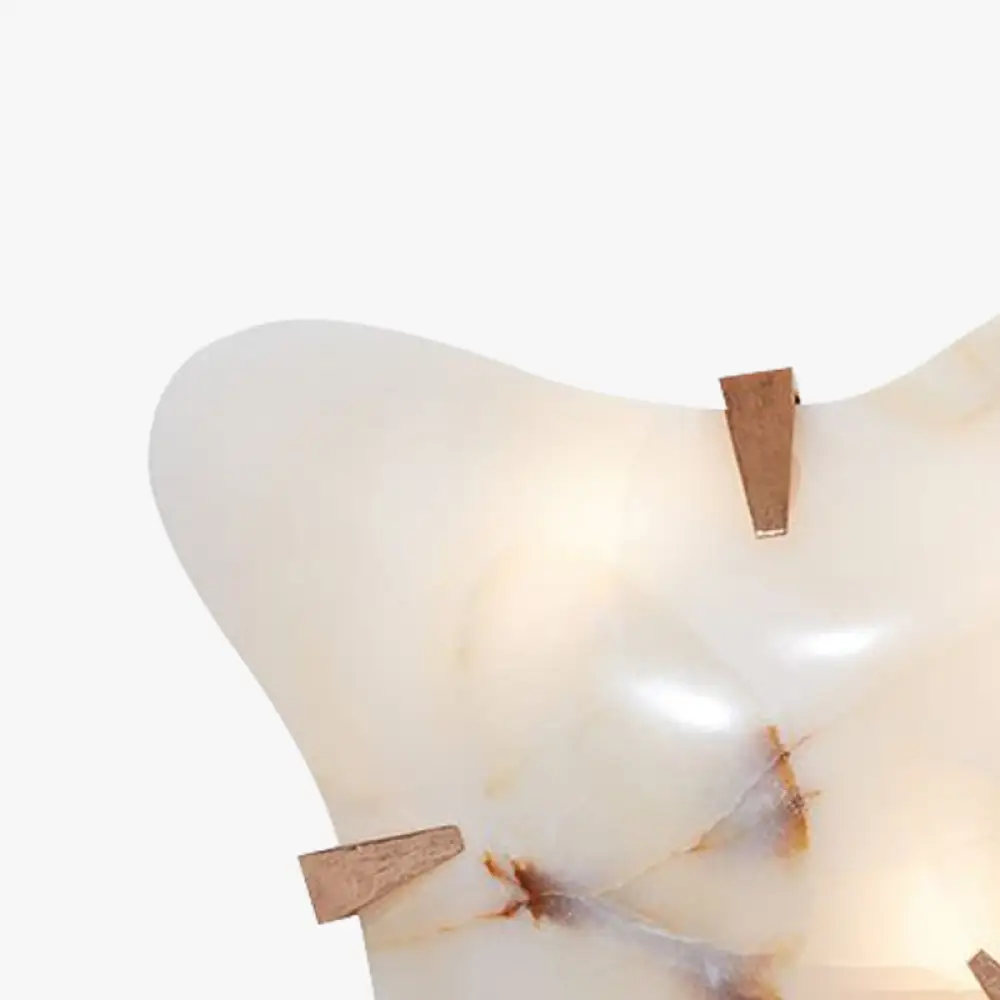 Organic Alabaster Cloud Sconce - Image 4