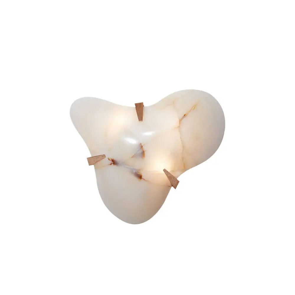 Organic Alabaster Cloud Sconce - Image 5