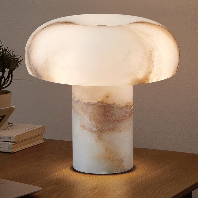 Alabaster Dome Table Lamp - Image 2