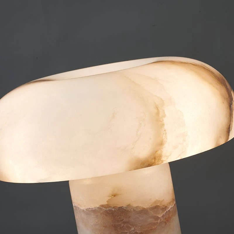 Alabaster Dome Table Lamp - Image 3