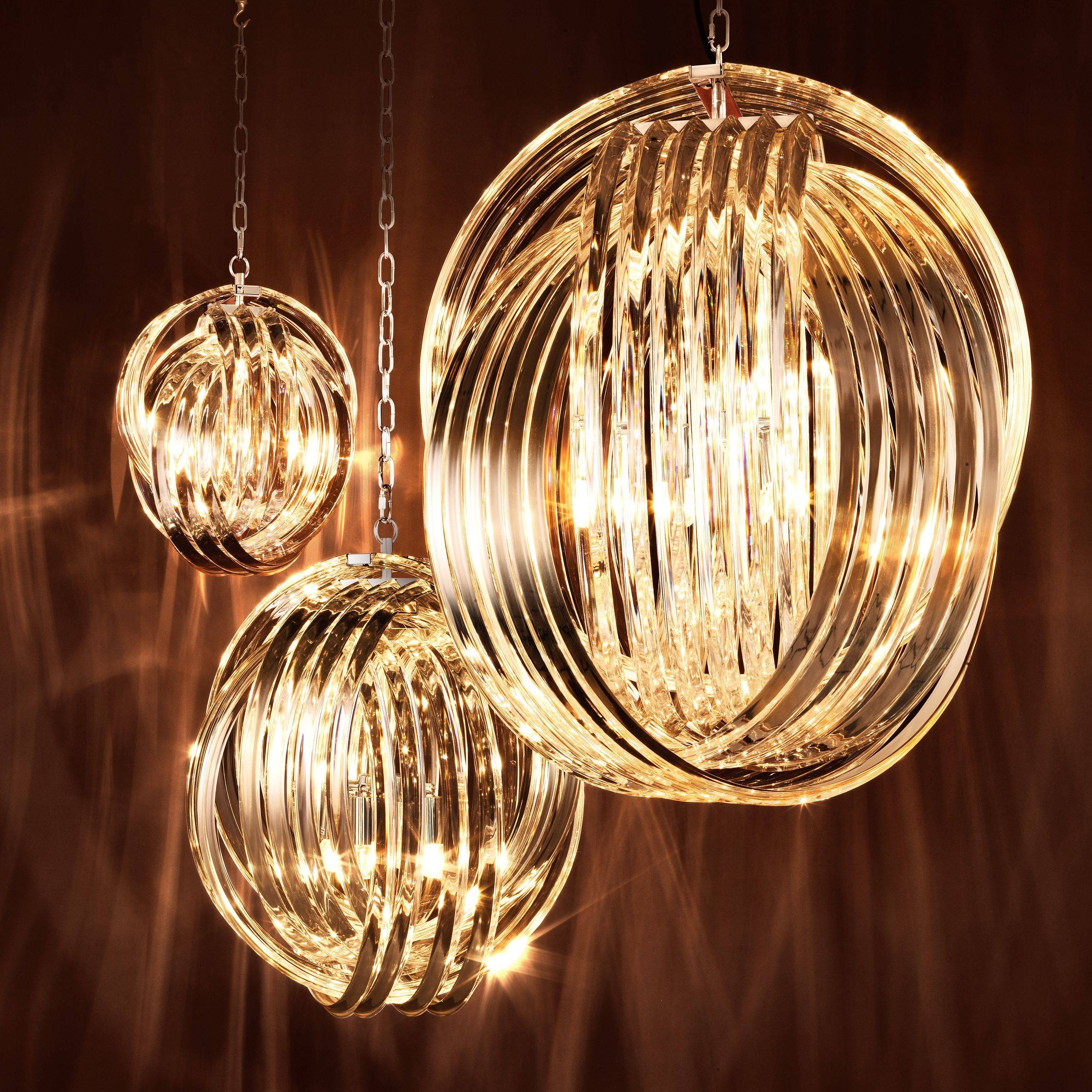 Marco Polo L Modern Chandelier - [Nickel] - Image 2