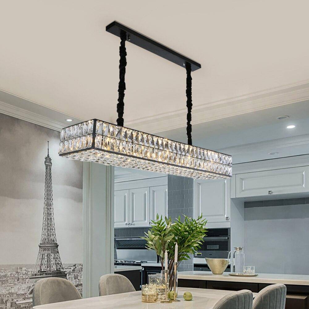 Mariano Kitchen Island Modern Crystal Chandelier - Image 3