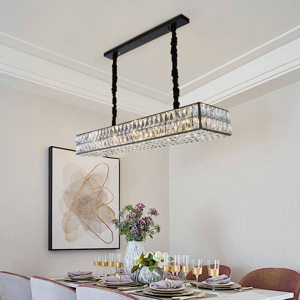 Mariano Kitchen Island Modern Crystal Chandelier - Image 4
