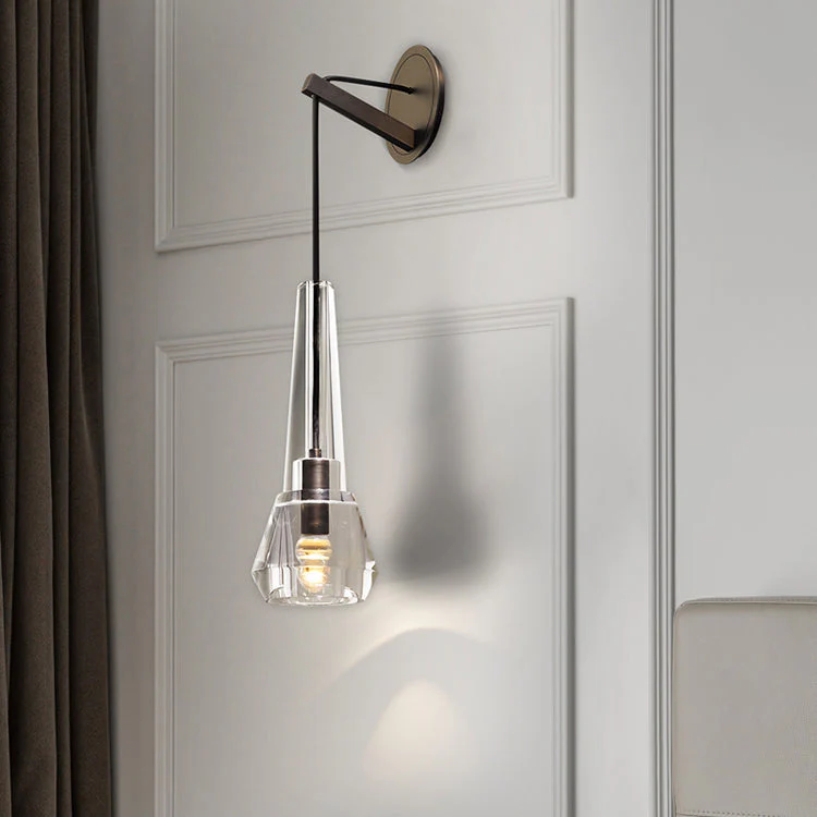Maxine Modern Crystal Wall Sconce - Image 5