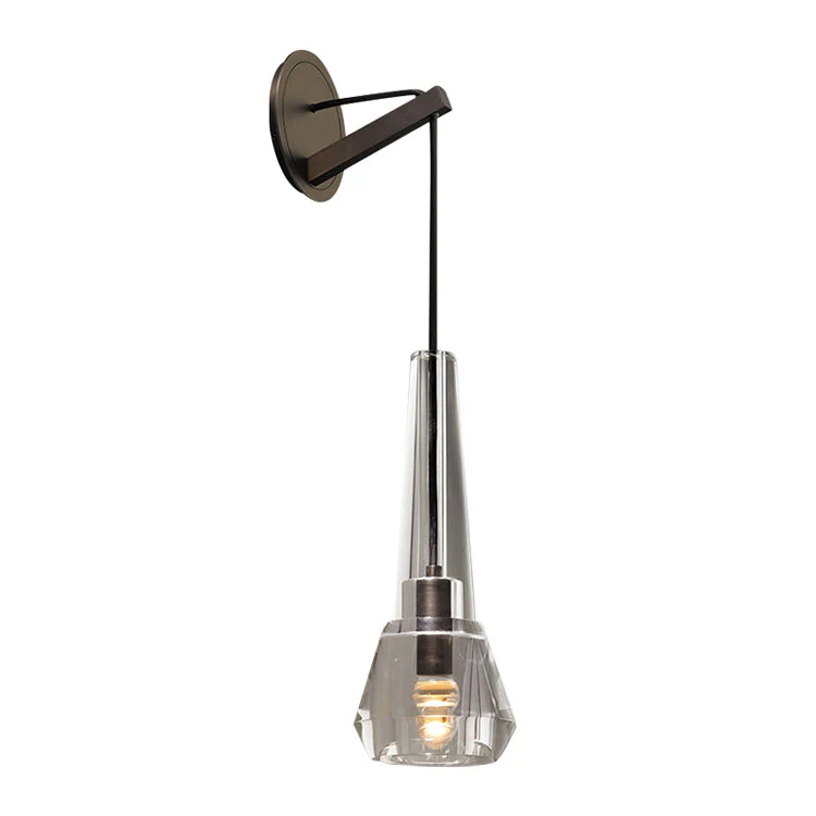 Maxine Modern Crystal Wall Sconce - Image 6