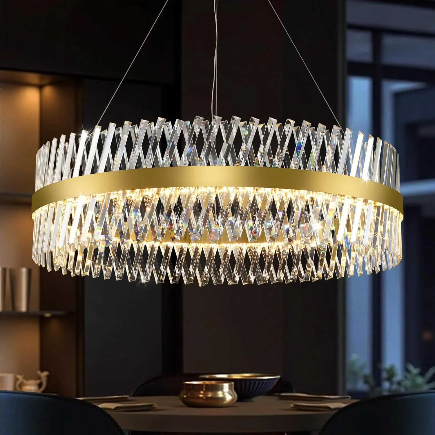 MDEGLYO Modern Crystal Chandelier - Image 10