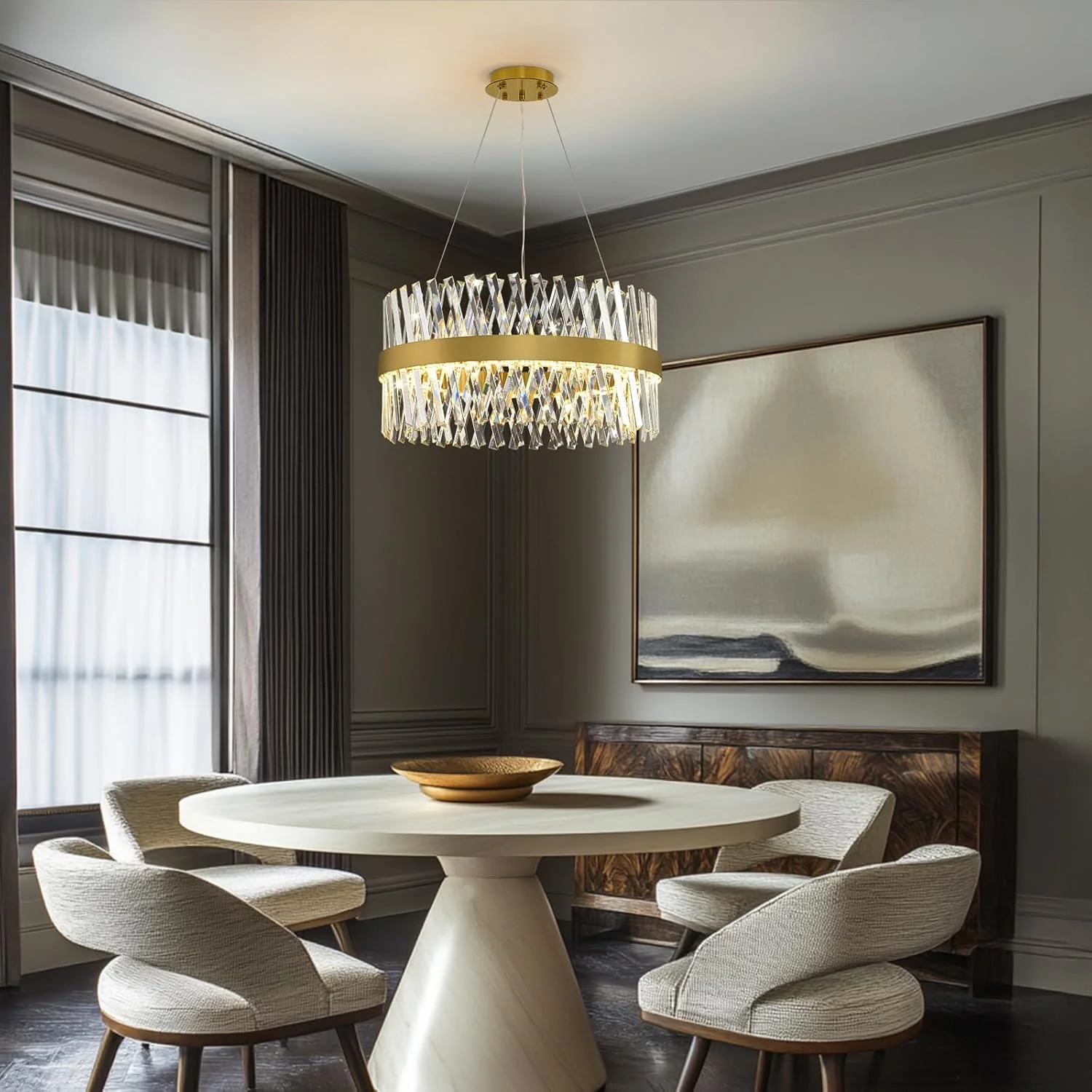 MDEGLYO Modern Crystal Chandelier - Image 25