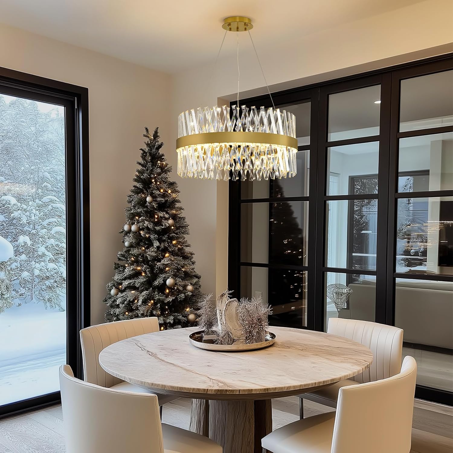 MDEGLYO Modern Crystal Chandelier - Image 27