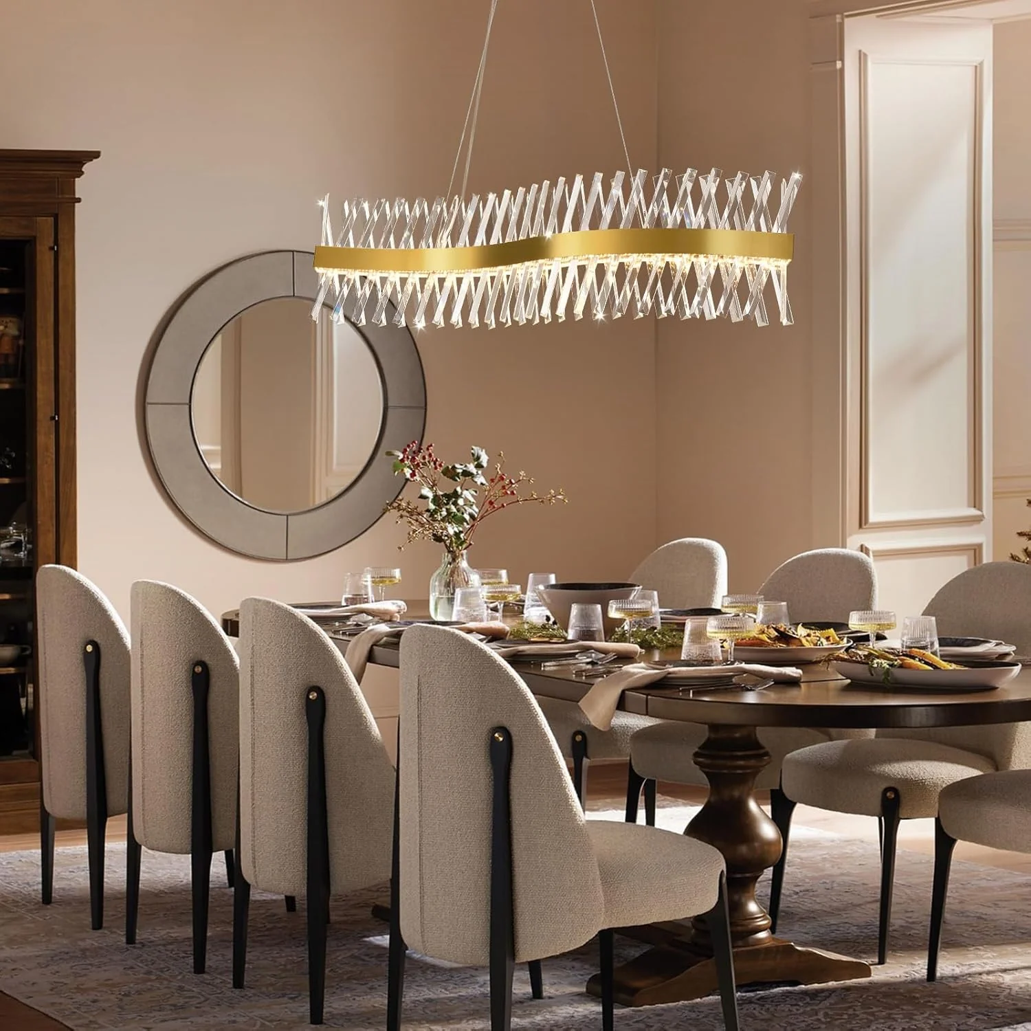 MDEGLYO Modern Crystal Chandelier - Image 30