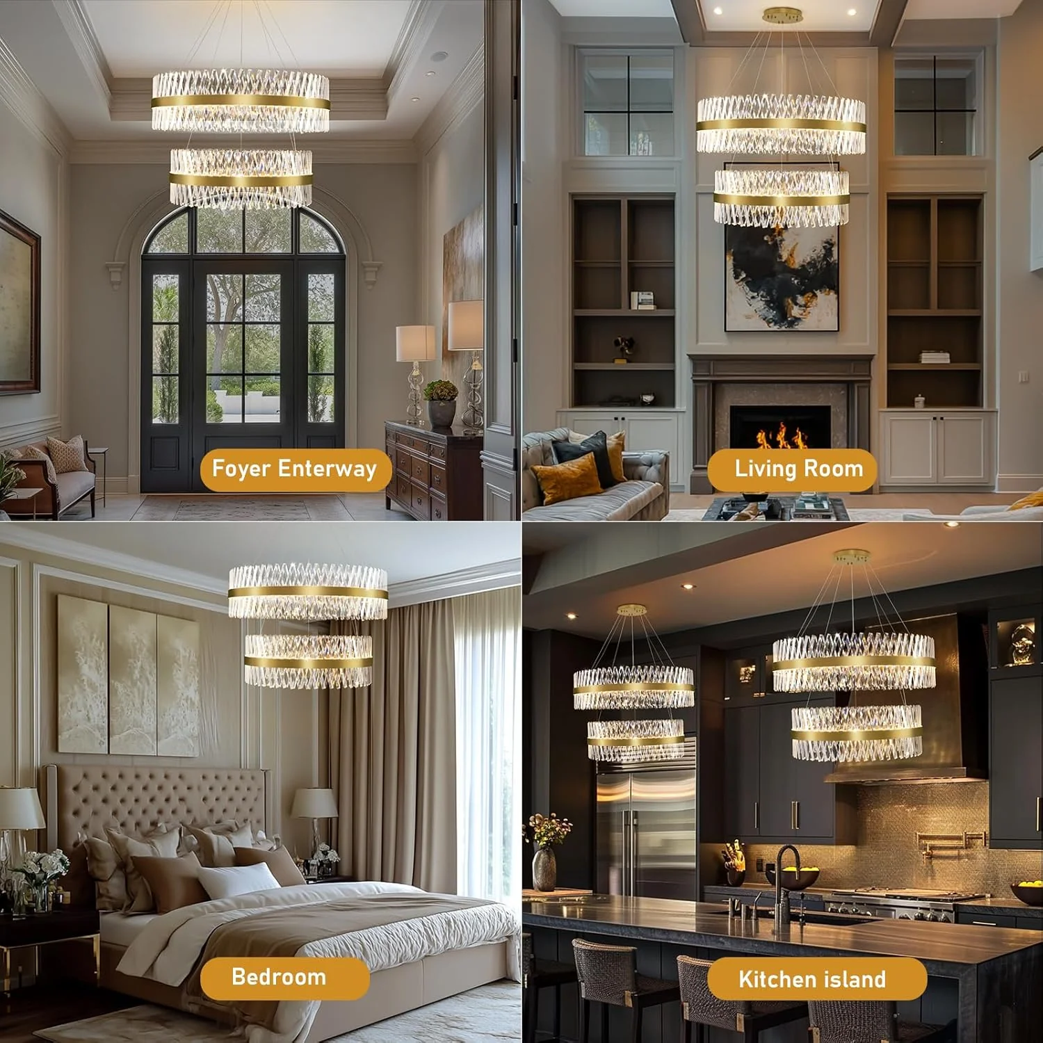 MDEGLYO Modern Crystal Chandelier - Image 48