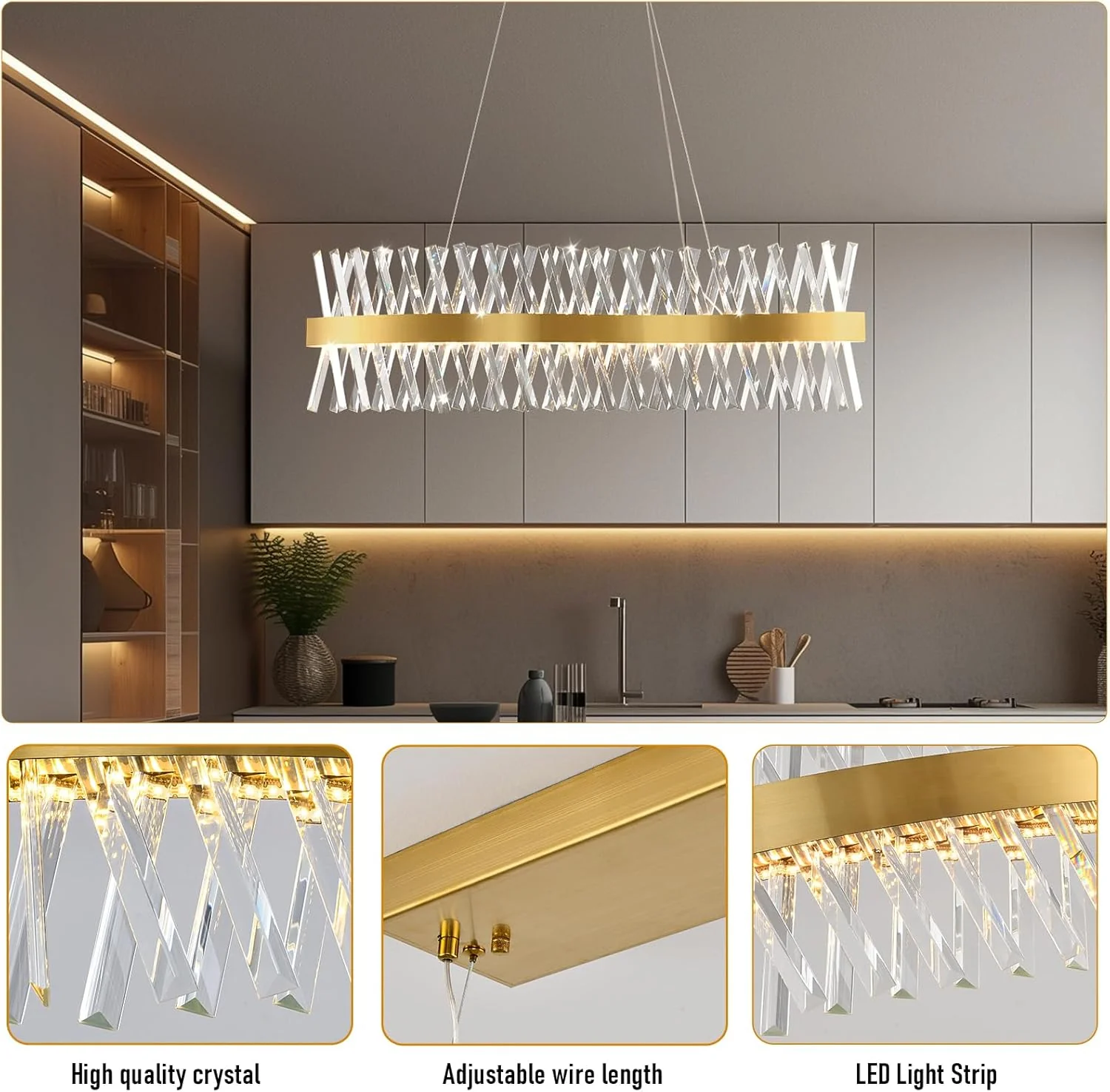 MDEGLYO Modern Crystal Chandelier - Image 52