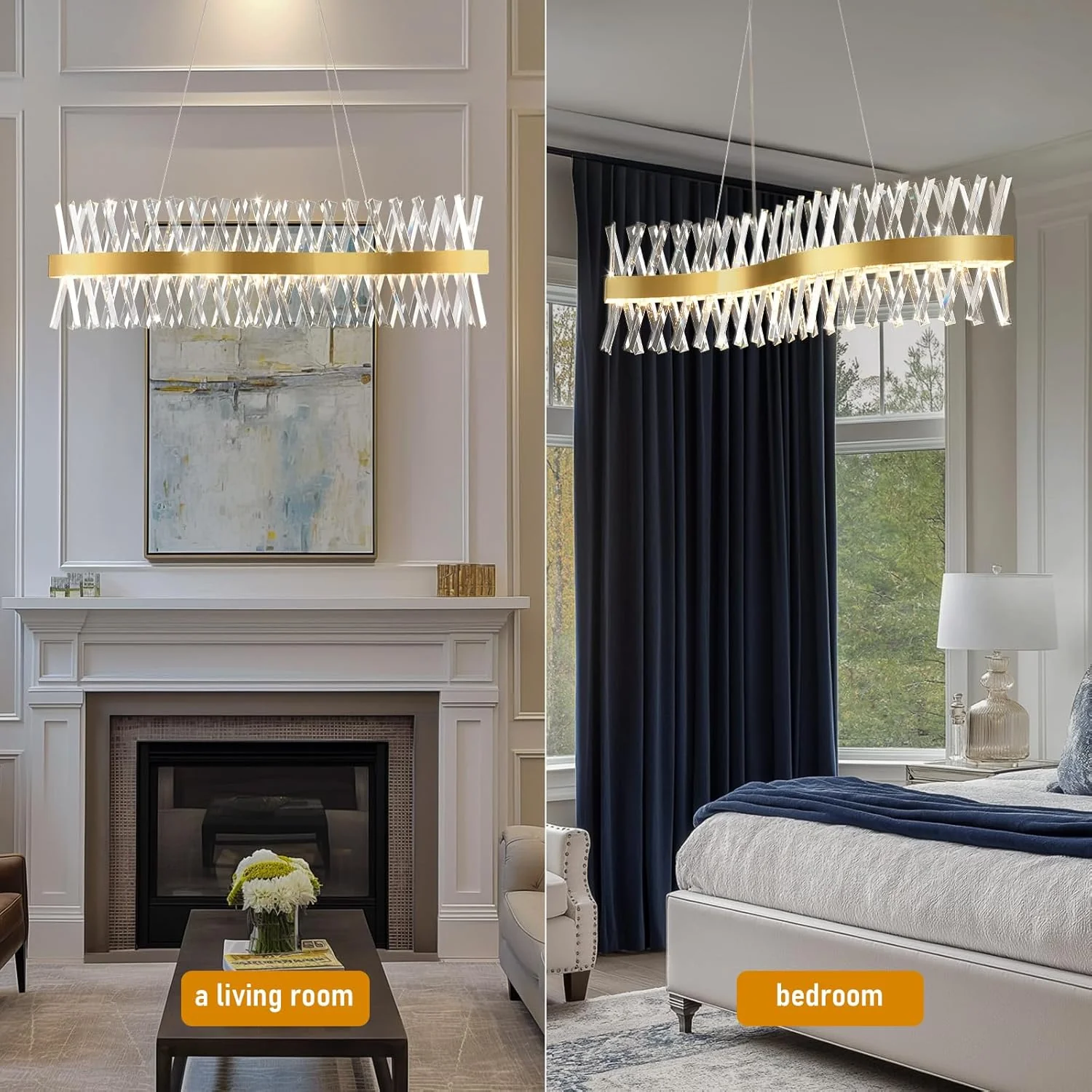MDEGLYO Modern Crystal Chandelier - Image 57