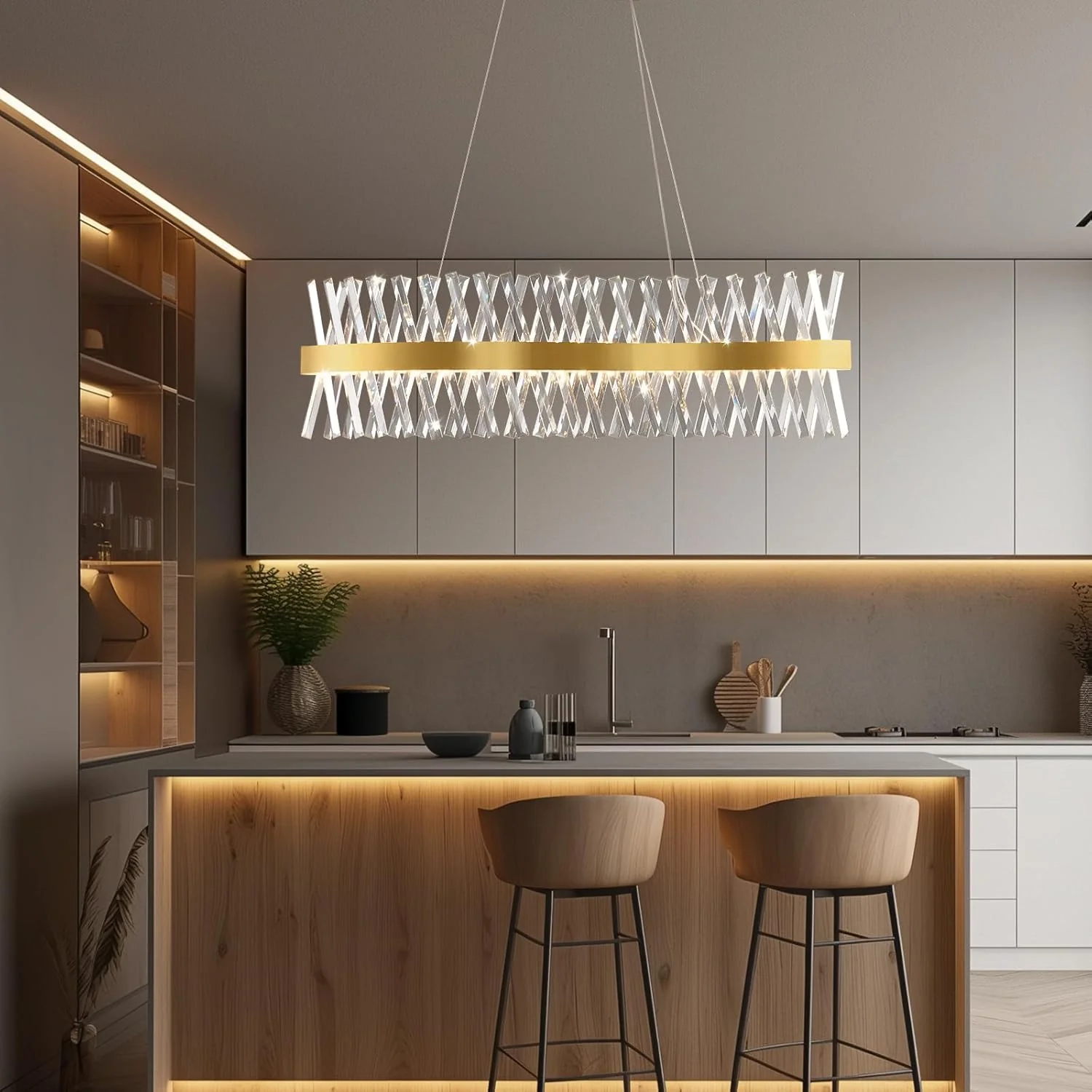 MDEGLYO Modern Crystal Chandelier - Image 58