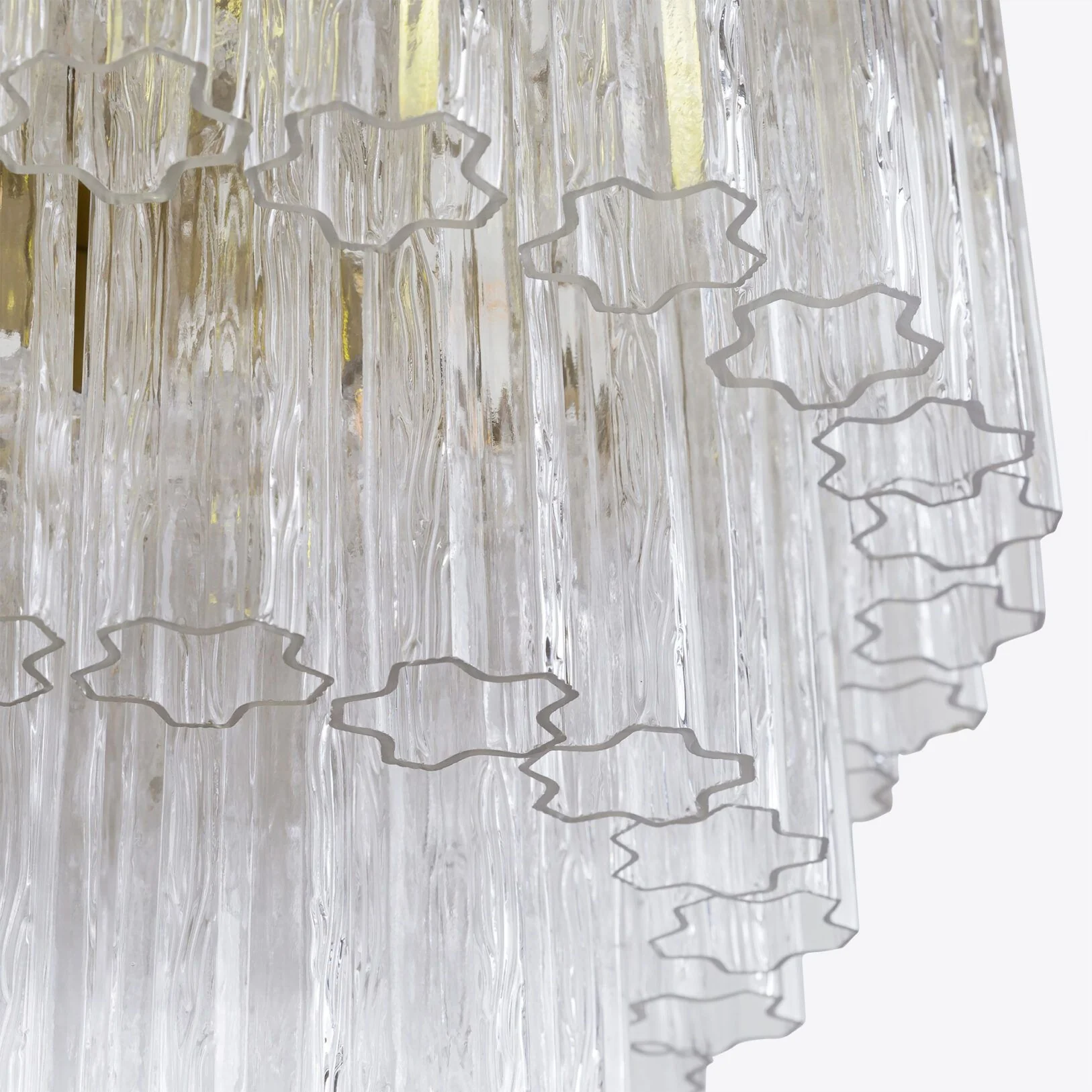 Medium Treviso Murano Chandelier 28" - Image 26