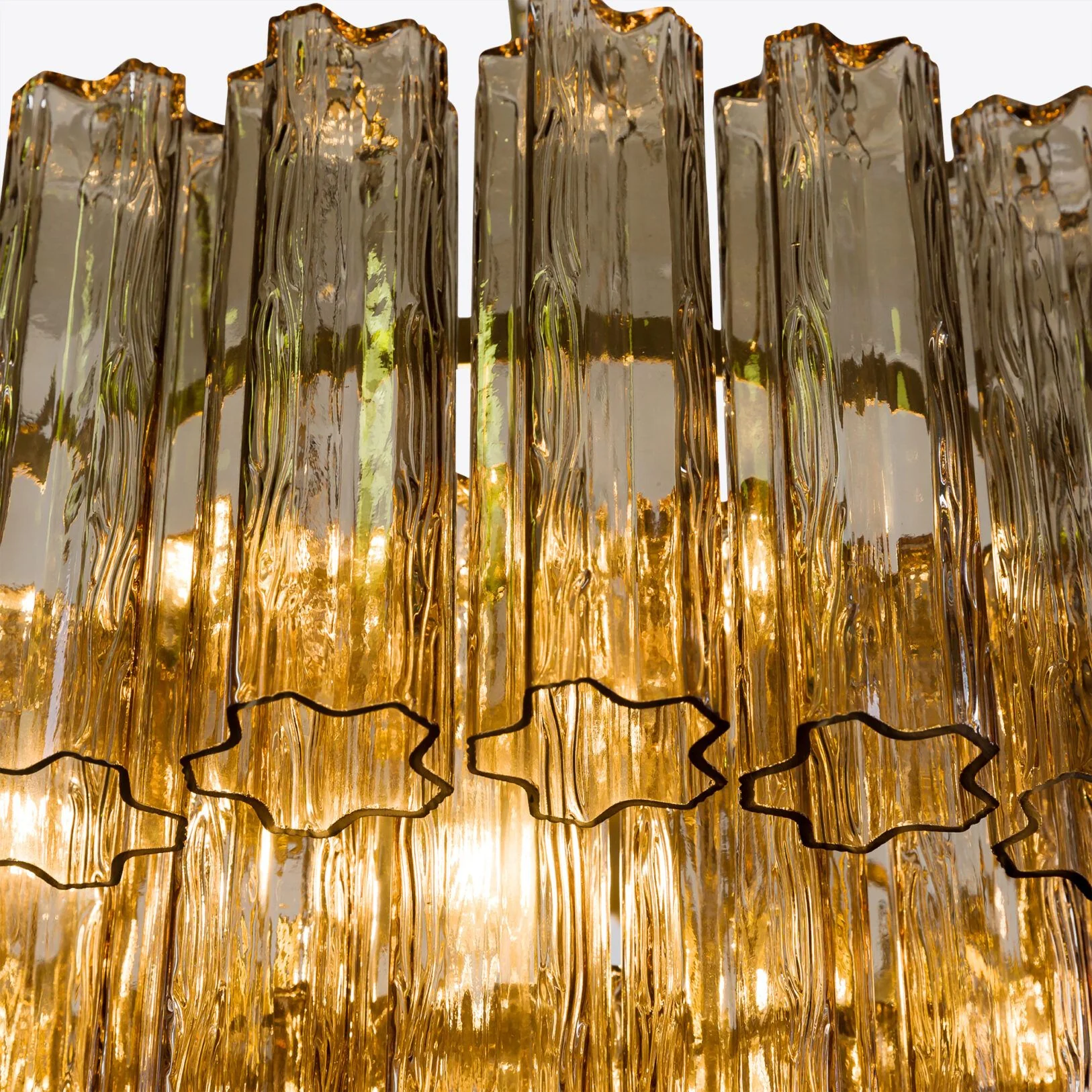 Medium Treviso Murano Chandelier 28" - Image 4