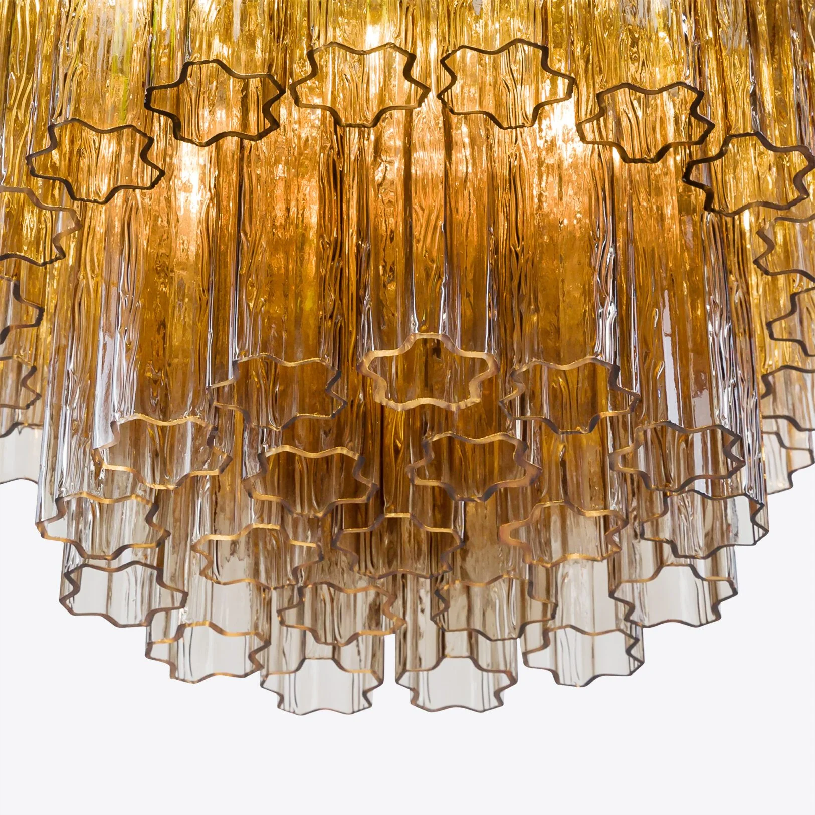 Medium Treviso Murano Chandelier 28" - Image 5