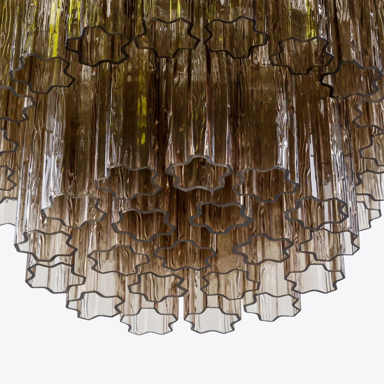 Medium Treviso Murano Chandelier 28" - Image 6