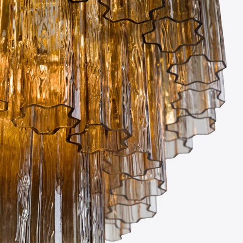 Medium Treviso Murano Chandelier 28" - Image 8