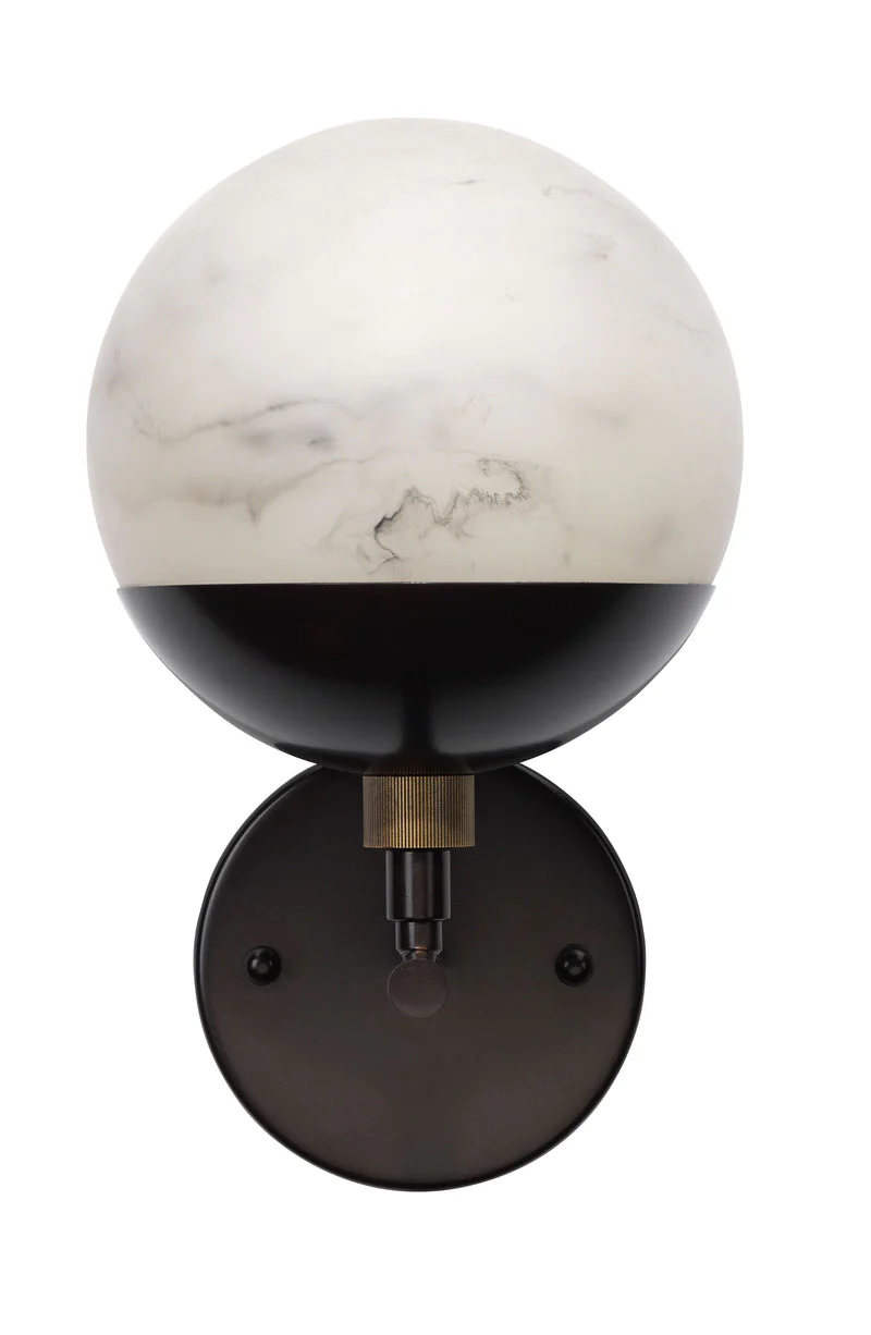 Alabaster Metro Wall Sconce - Image 4