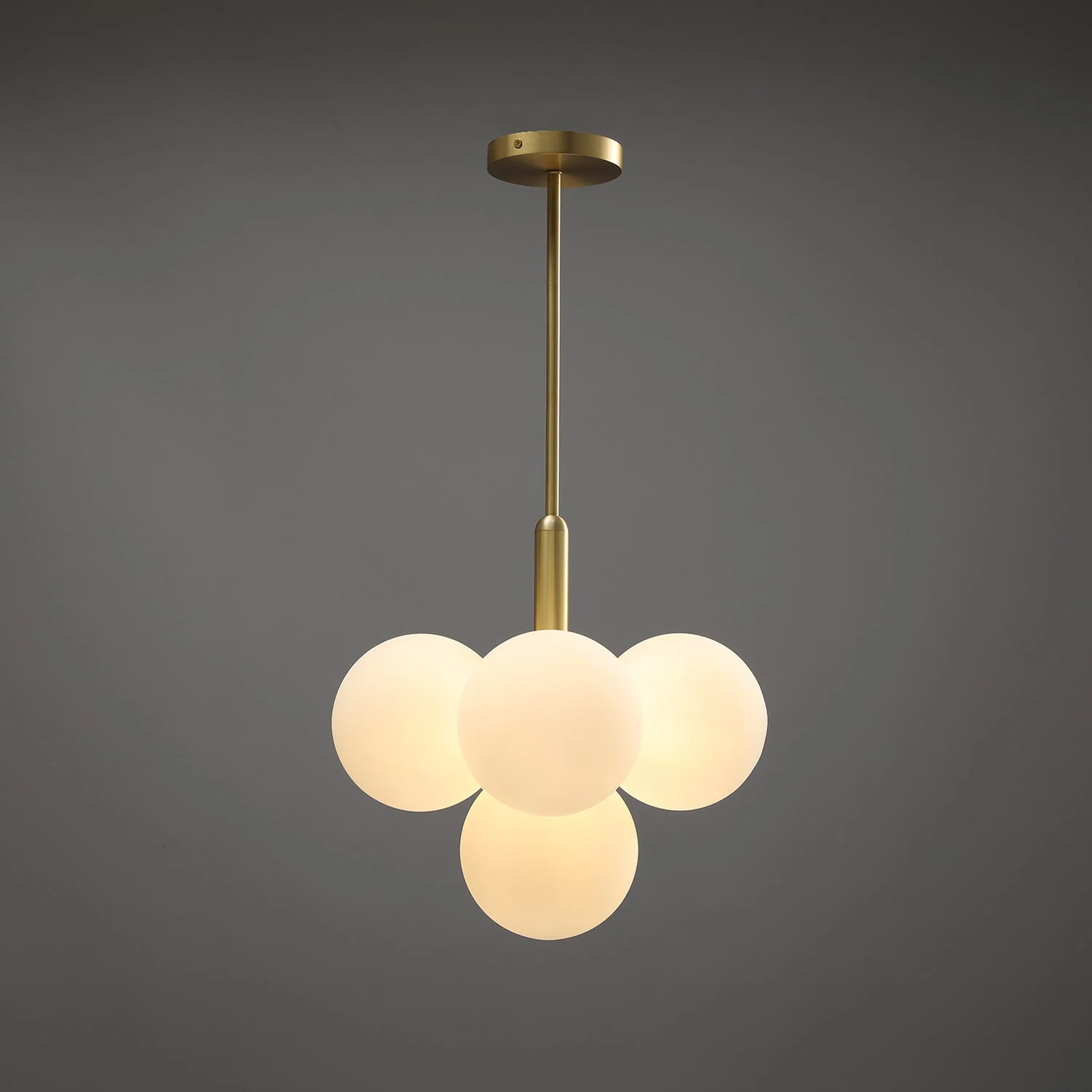 Miira 5 Brass Pendant Light - Image 14