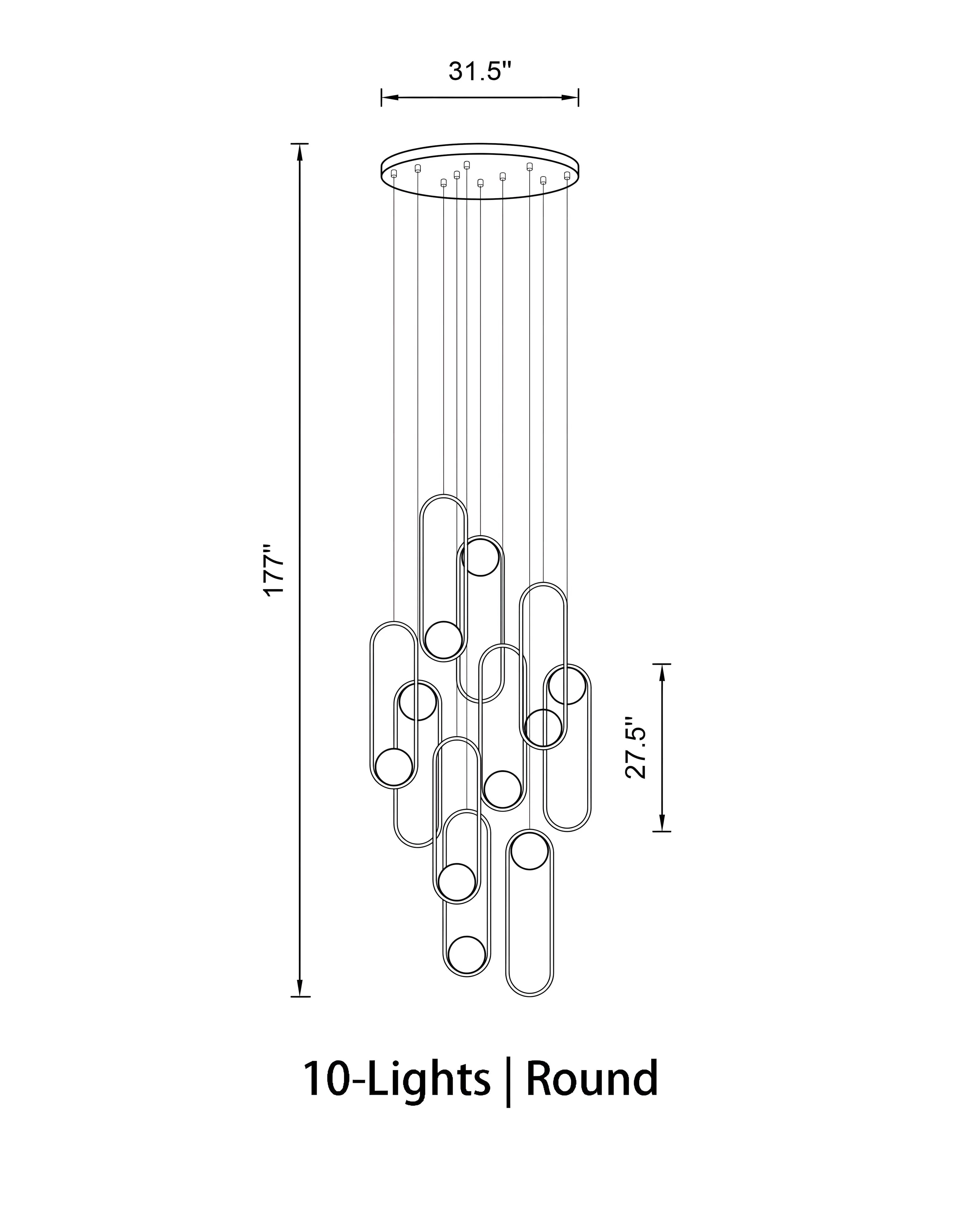 Mila Chandelier - Image 10