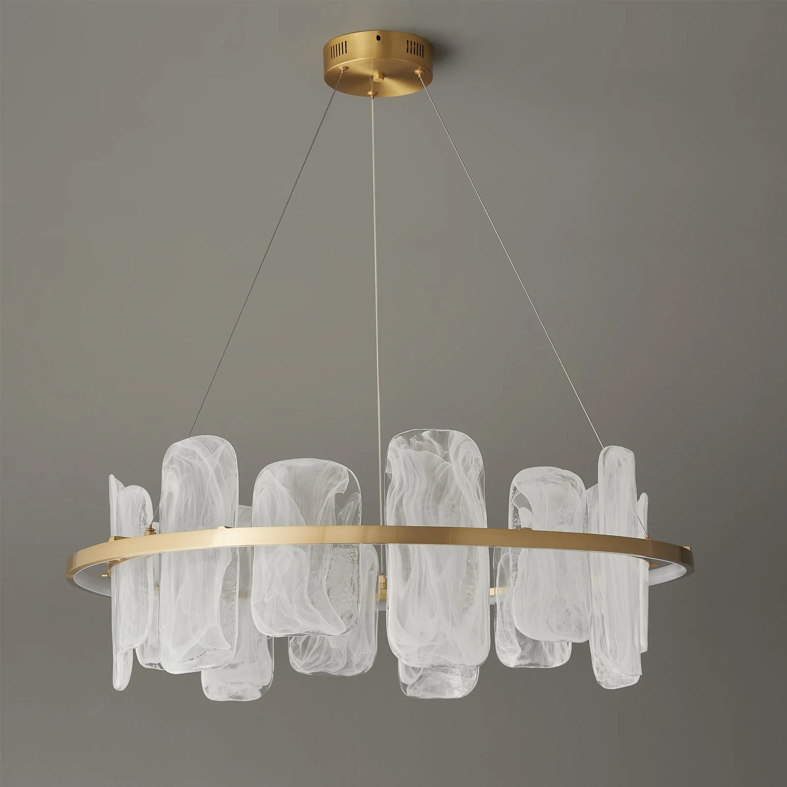 Mille Round Glass Chandelier - Image 11