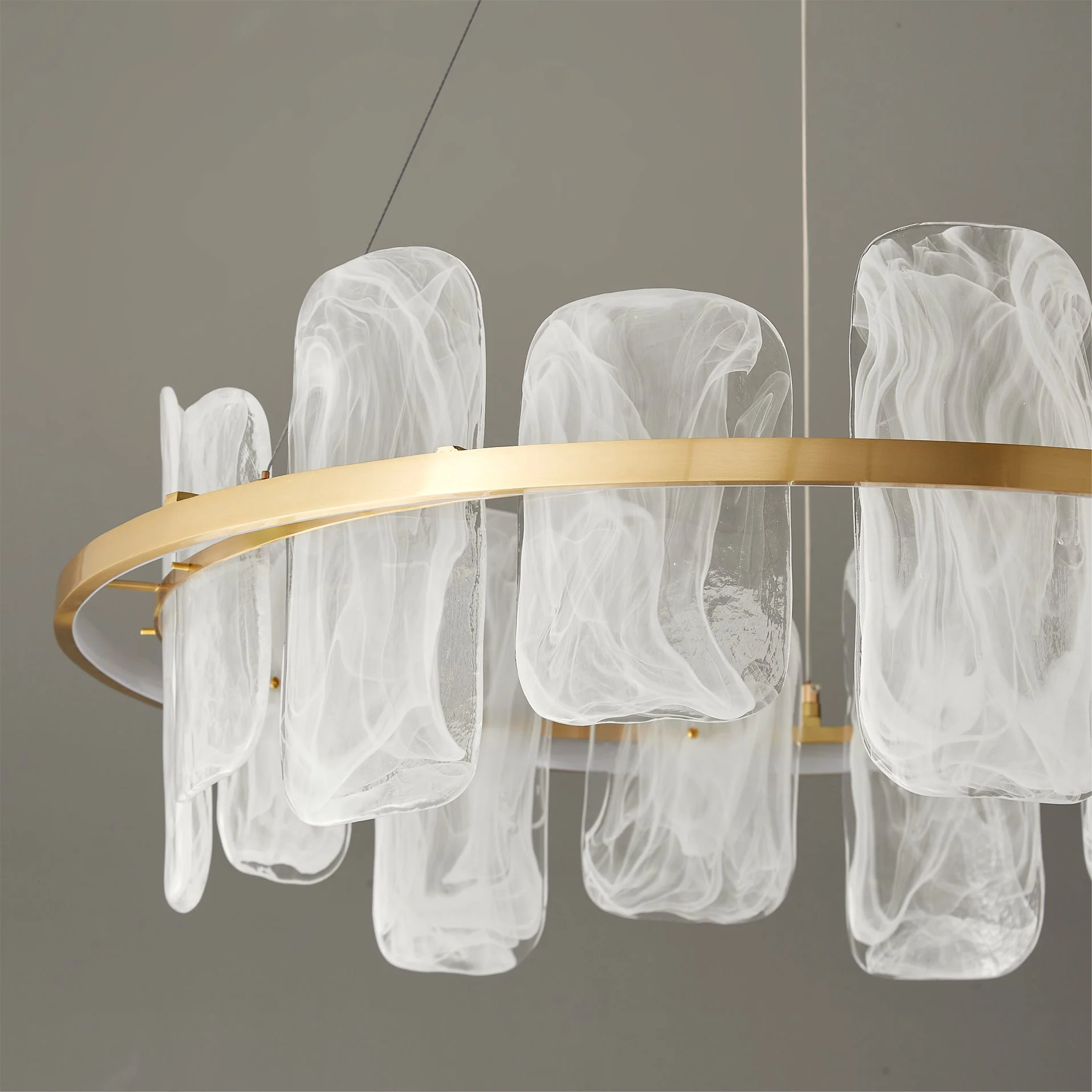 Mille Round Glass Chandelier - Image 16