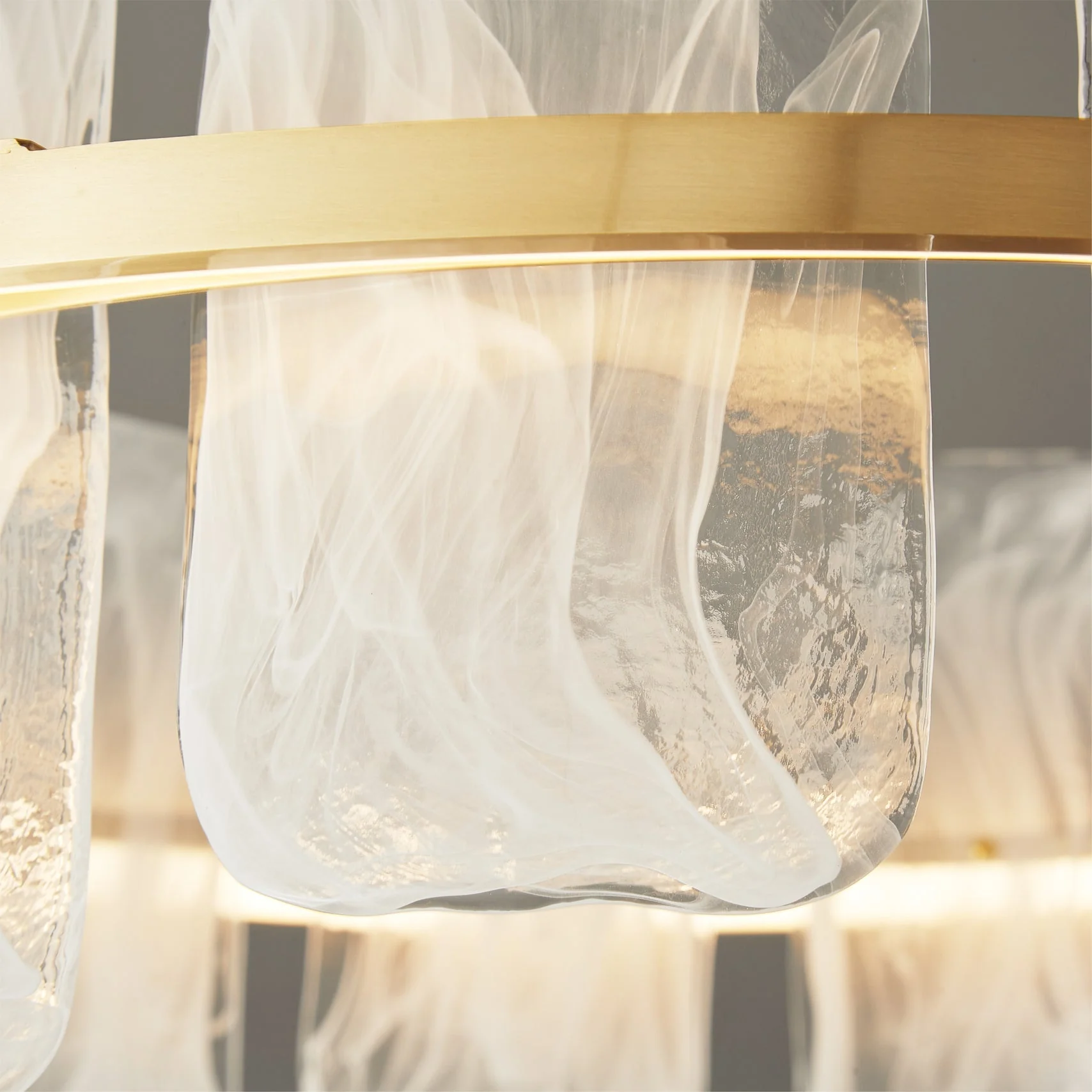 Mille Round Glass Chandelier - Image 7