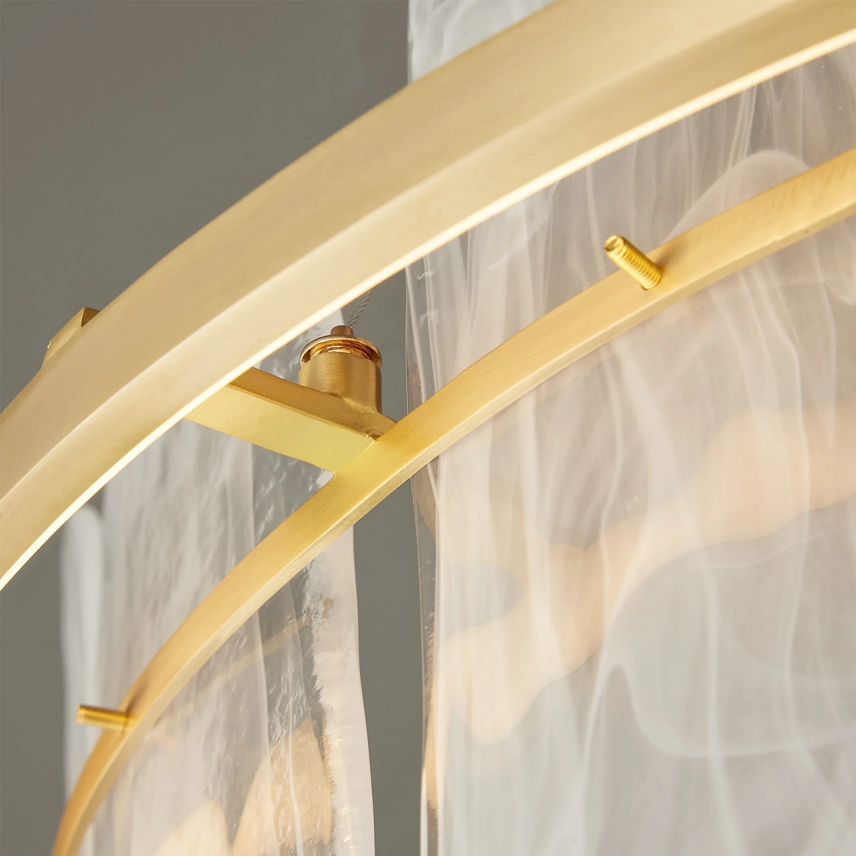 Mille Round Glass Chandelier - Image 9