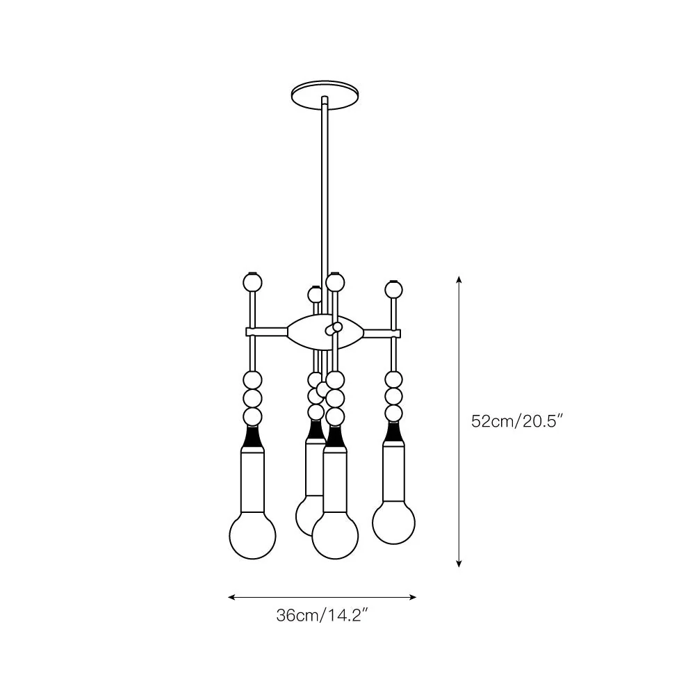 Toam  Chandelier - Image 5