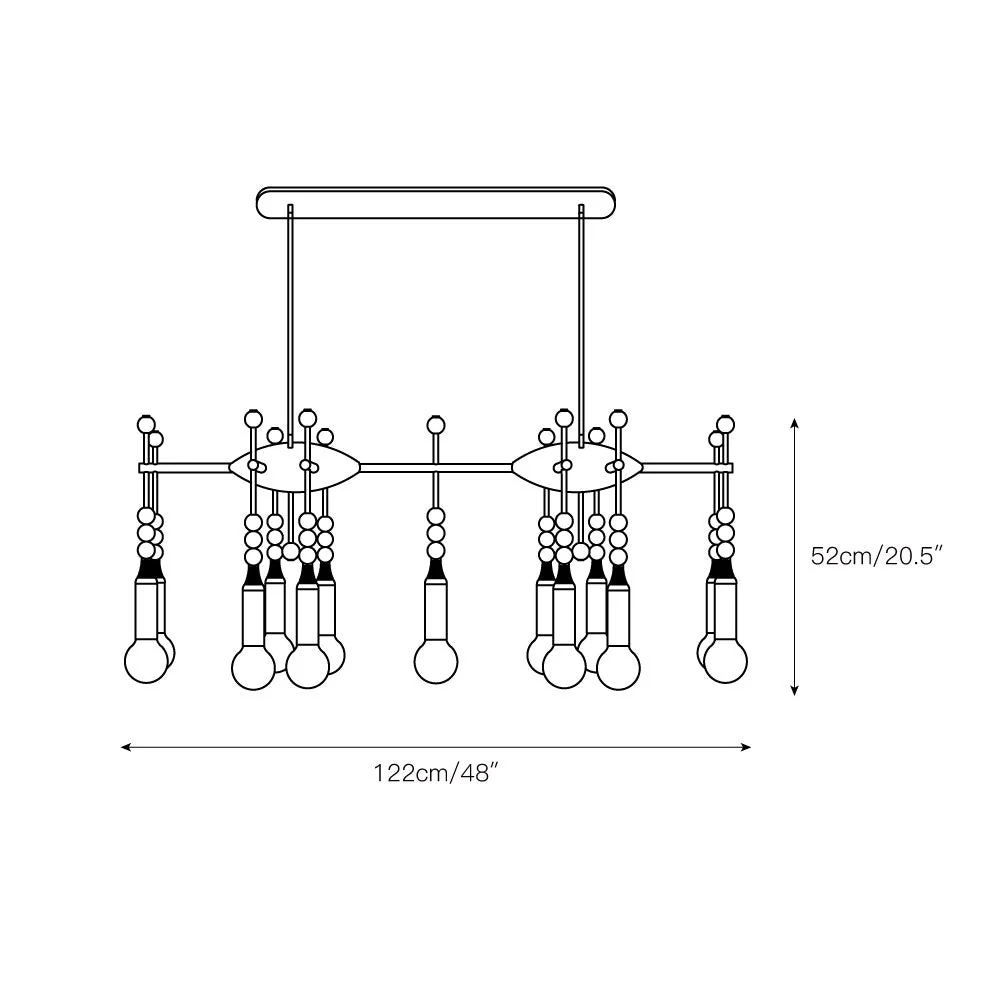 Toam  Chandelier - Image 7