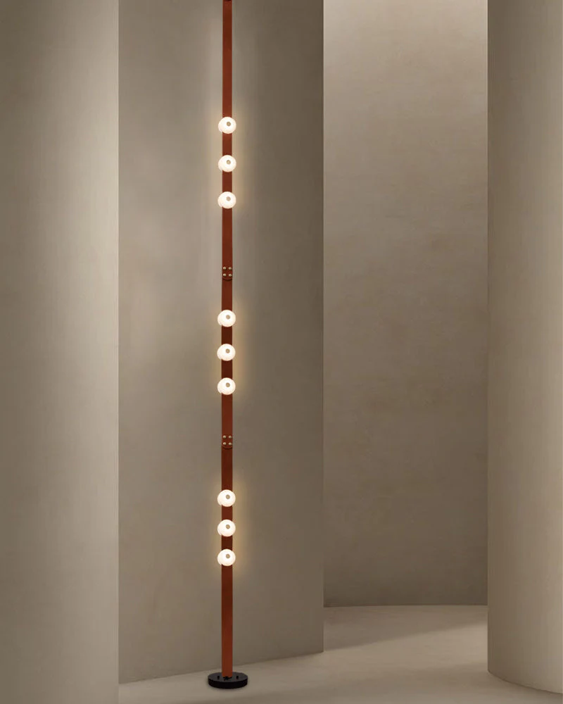 Mini Alabaster Floor-to-Ceiling Lighting - Image 12