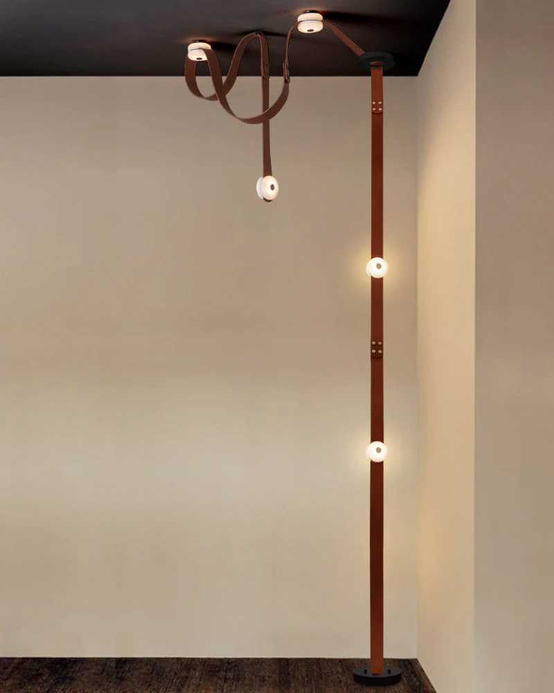 Mini Alabaster Floor-to-Ceiling Lighting - Image 8