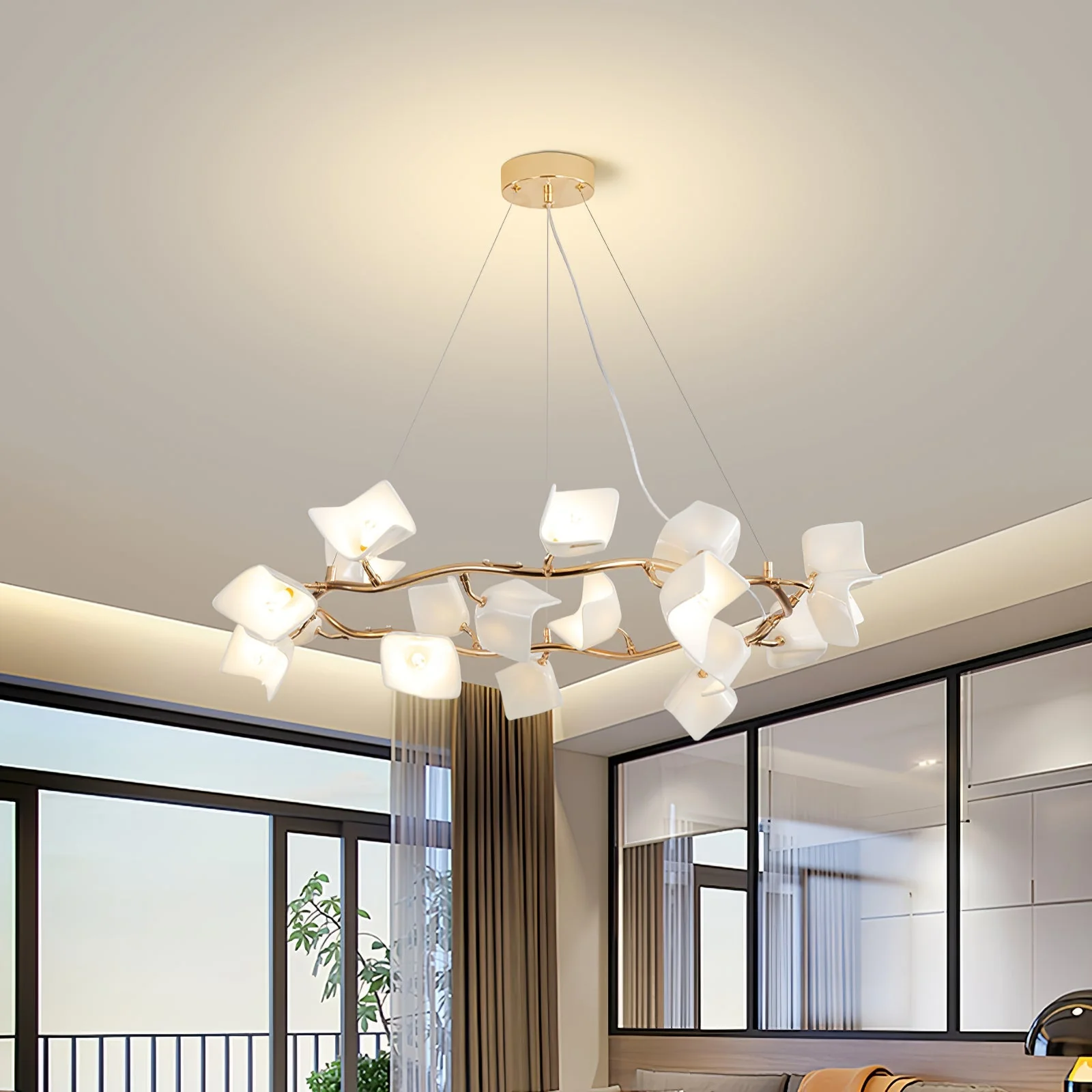 Mistral Flora Chandelier - Image 13