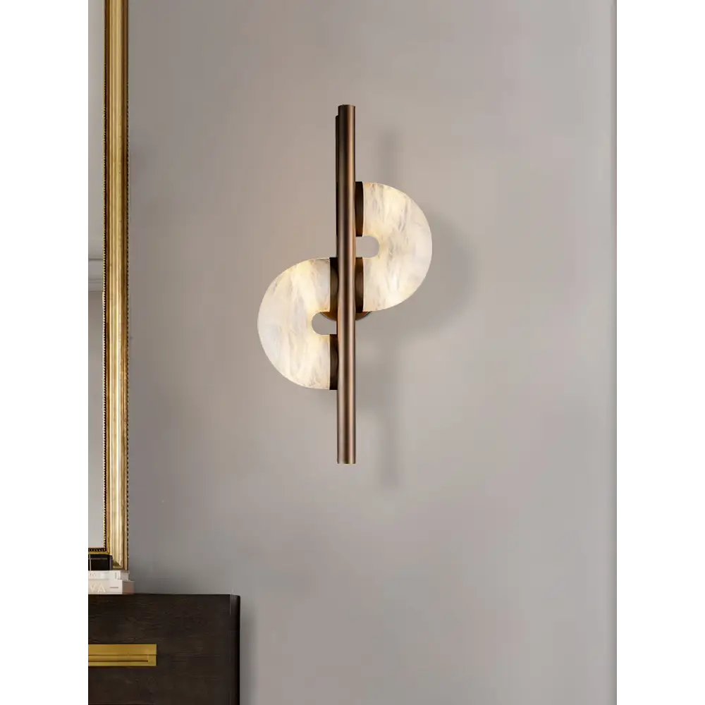 Modern Alabaster Wall Sconce - Image 7