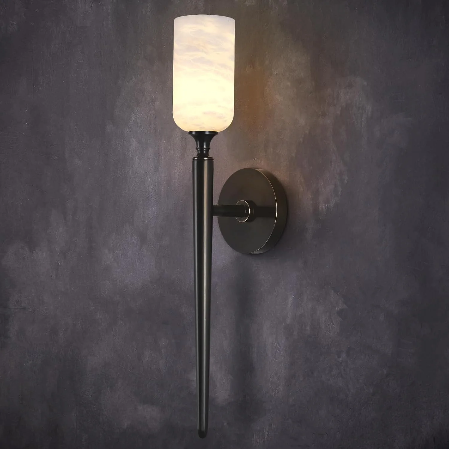 Monty Alabaster Wall Sconces - Image 10