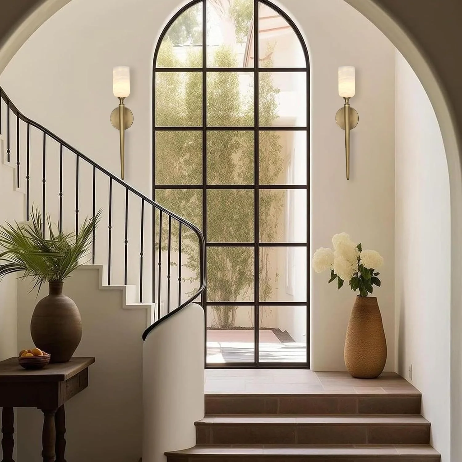 Monty Alabaster Wall Sconces - Image 16