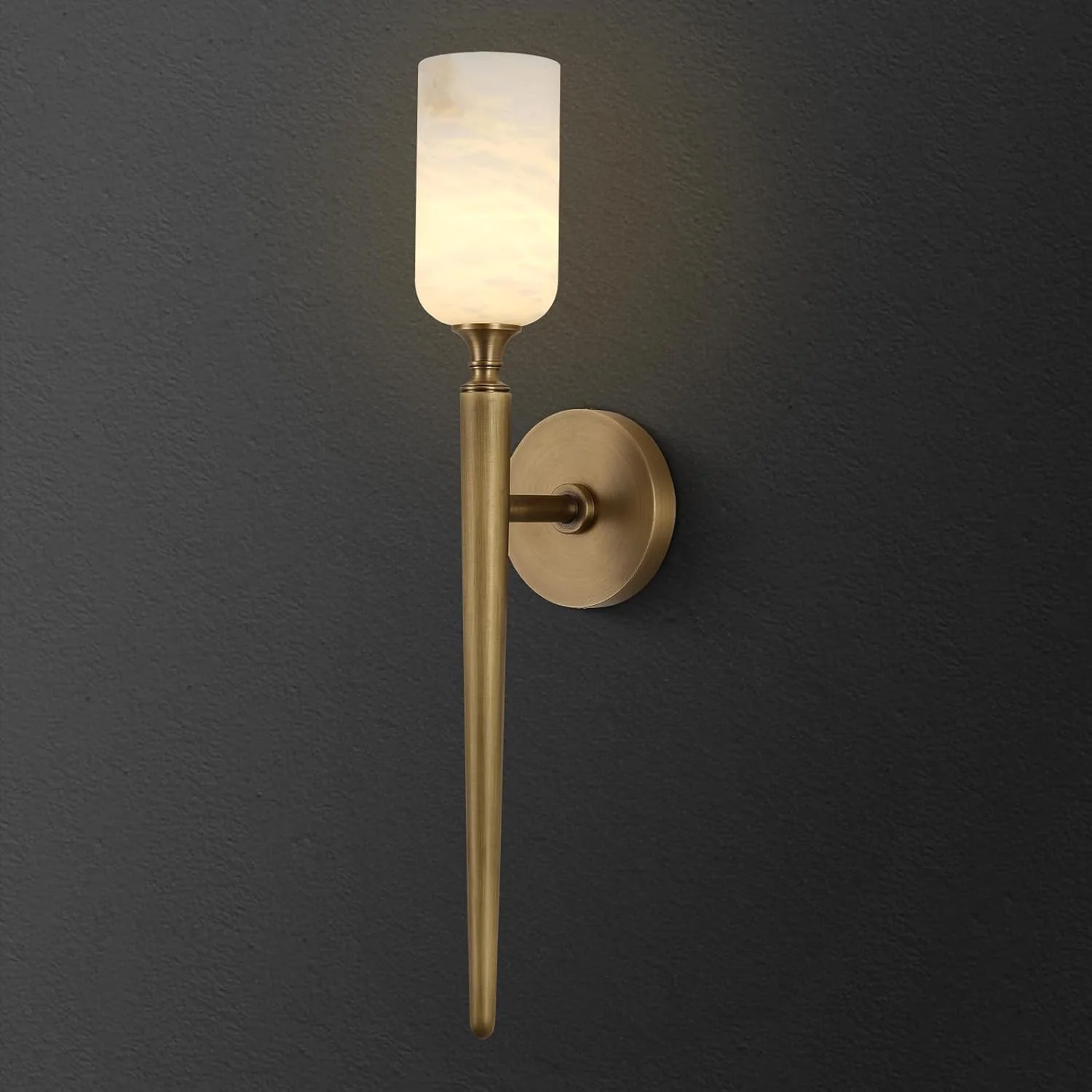 Monty Alabaster Wall Sconces - Image 8