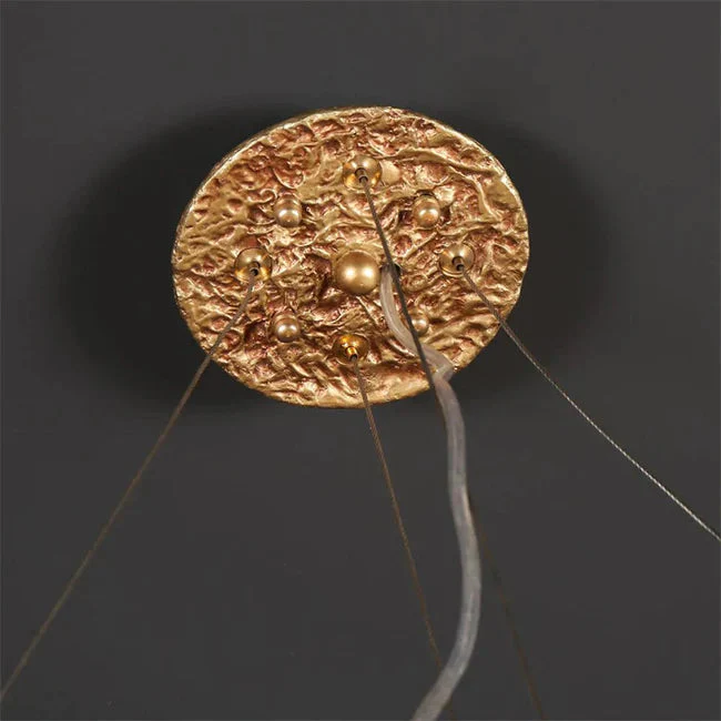 Modern Branch Chandelier Drop Flower D 39.3" - Image 3