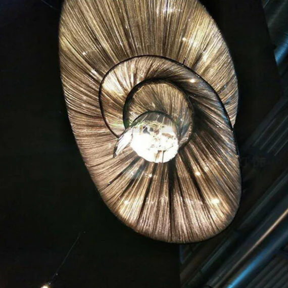 Modern Chain Tassel Pendant Chandelier - Image 5