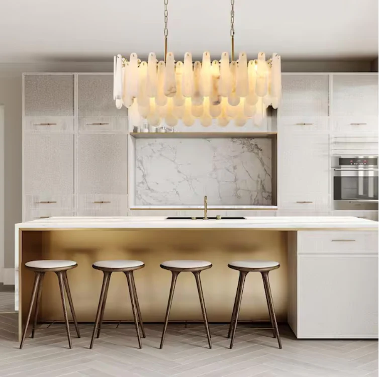 Modern Chandelier 39 in. 20-Light Gold Chandelier for Dinning Room, Living Room, Foyer, Bedroom - Image 3