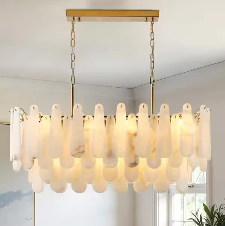 Modern Chandelier 39 in. 20-Light Gold Chandelier for Dinning Room, Living Room, Foyer, Bedroom - Image 9