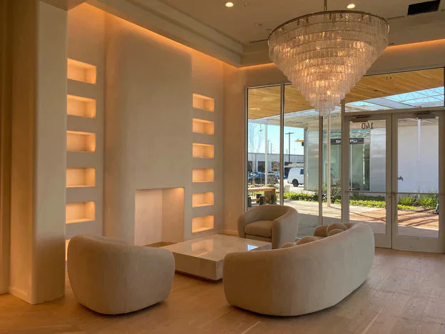 Modern Extra Large Multi-layers Round Cracked Textured Glass Chandelier for Living Room - Image 4