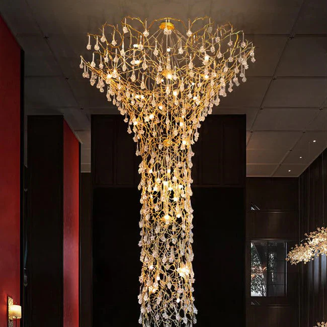 Modern Large Tree Branch Chandelier For High Ceiling - Image 5