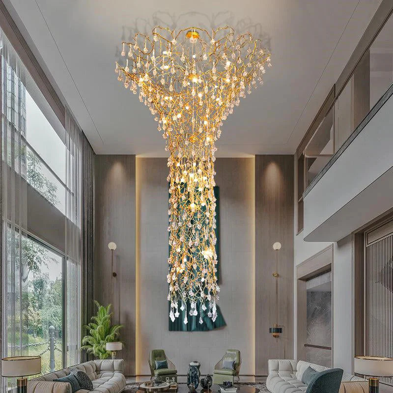 Modern Large Tree Branch Chandelier For High Ceiling - Image 6