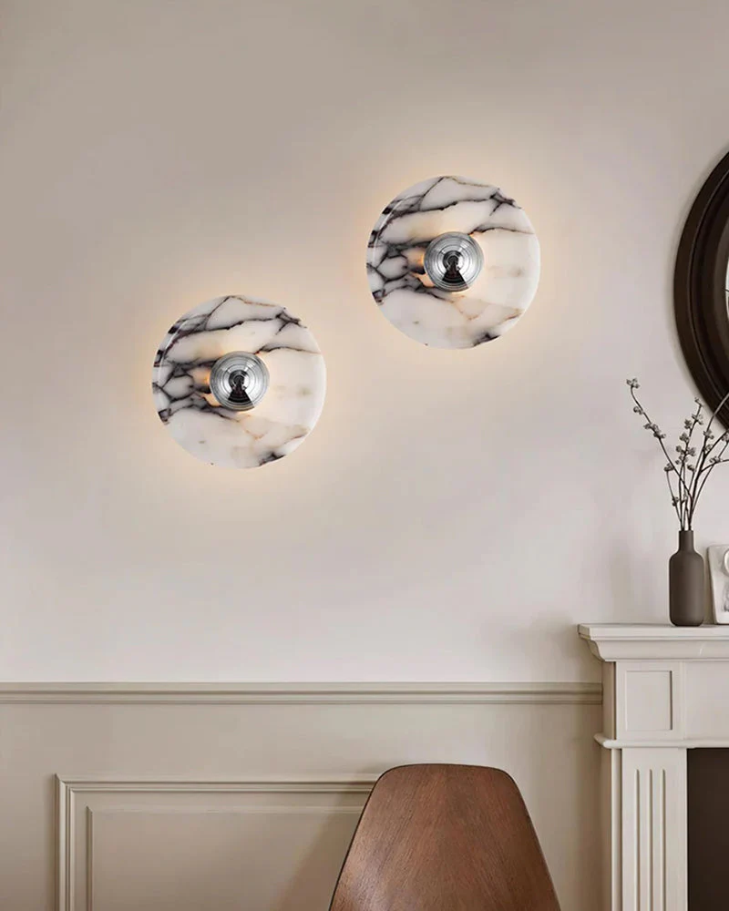 Modern LED Marble Round Chandelier 24" 32" - Image 12