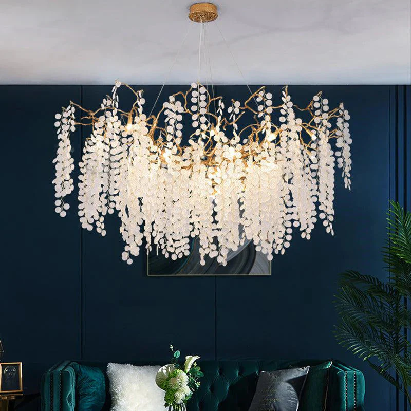 Modern Linear Branch Chandelier - Image 4