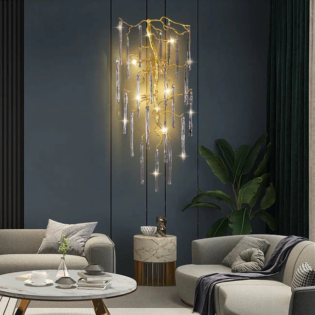 Modern Luxury Crystal Branch Wall Sconce - Image 5
