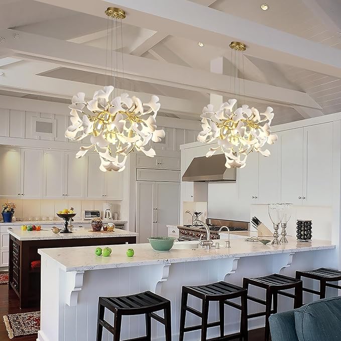 Ginkgo Round Chandelier 23.6'' - Image 3